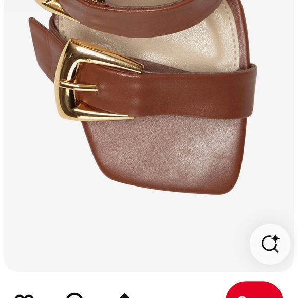 BNWOB Vince Camuto Jeminstie Buckled Heeled Sandals - 8.5 - Picture 8 of 9